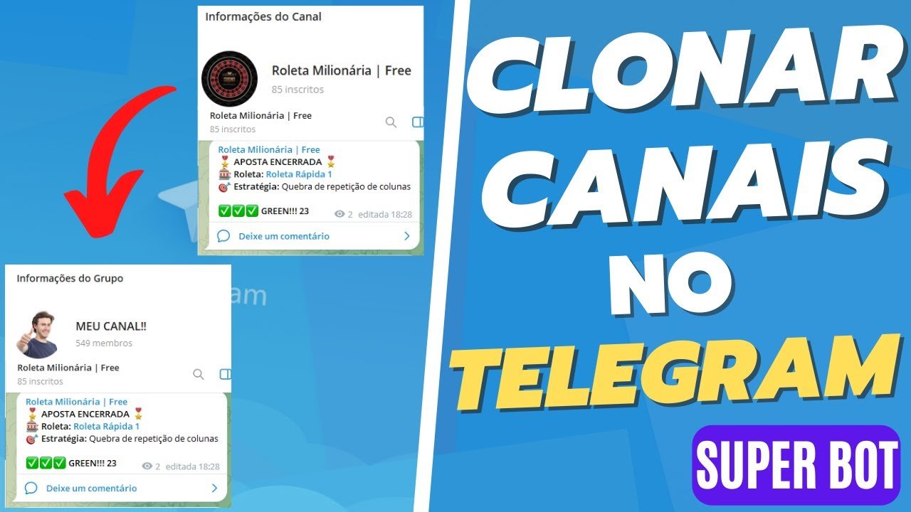 📥 CLONAR CANAIS NO TELEGRAM (PC)